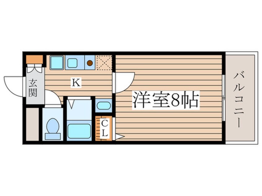 間取図 プティリヴィエール