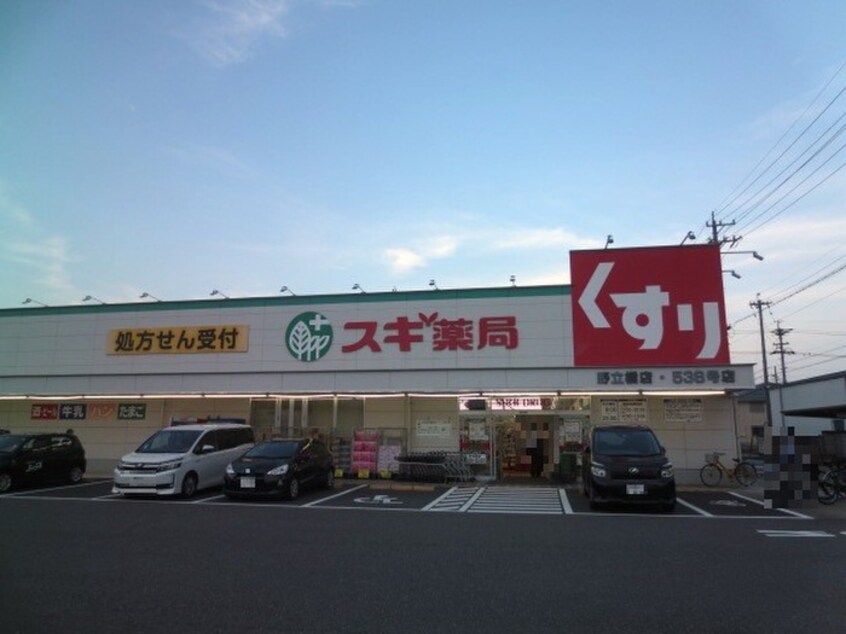 スギ薬局野立橋店(ドラッグストア)まで1080m 椿