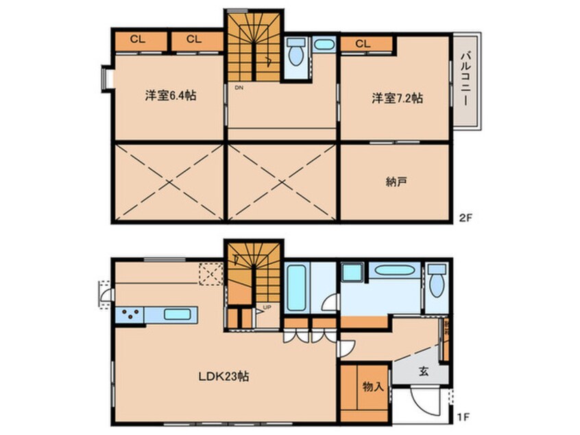 間取図 池上町2丁目戸建