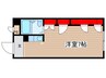 セザ－ル新栄（403） 1Rの間取り
