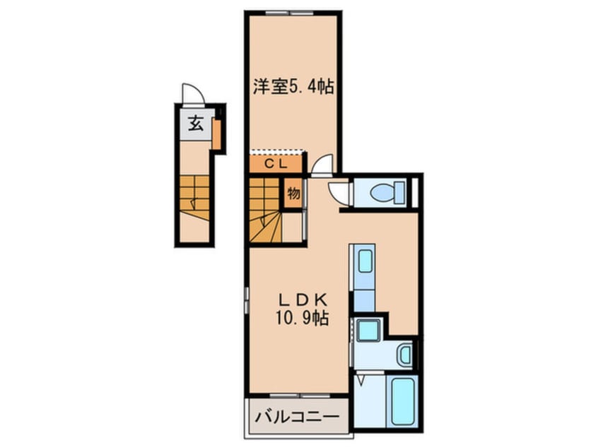 間取図 セレッソブローテＡ