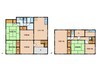 井田町荒居戸建 7LDKの間取り