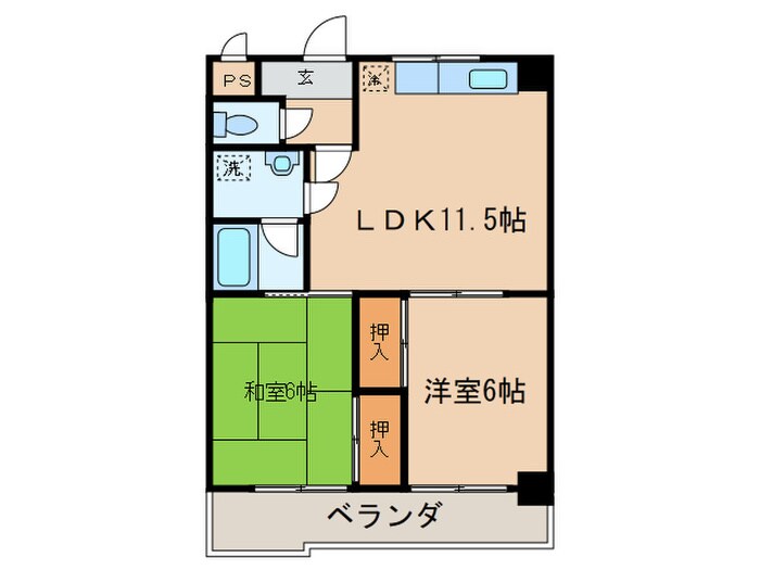 間取り図 熱田ＡＴビル