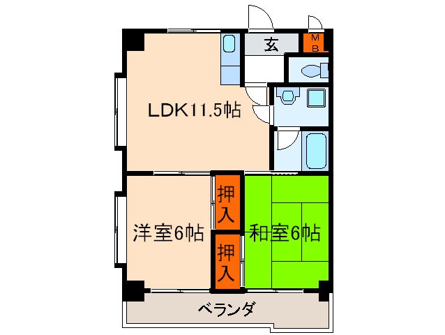 間取り図 熱田ＡＴビル