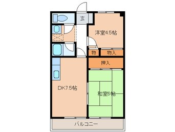 間取図 ウィンピア北方