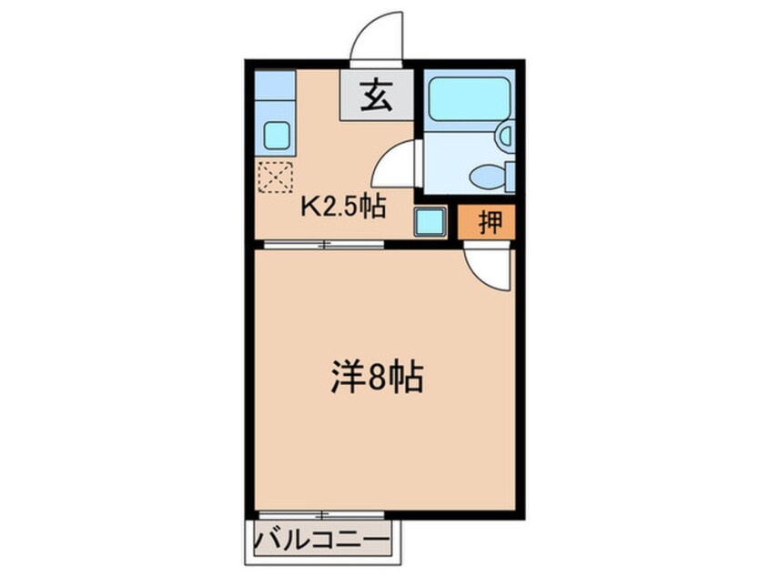 間取図 ハイツ前野