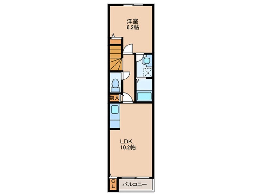 間取図 カーサ　リコリス