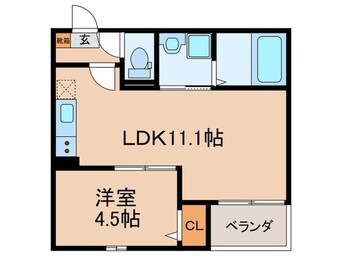 間取図 Jack ohataⅠ