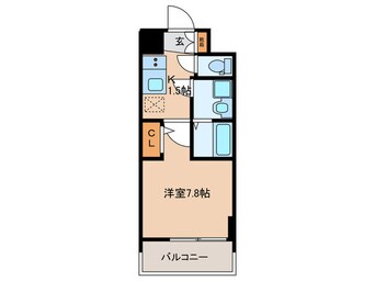 間取図 エスリード大須アヴェニュー