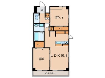 間取図 ファミール原