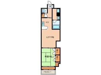 間取図 錦ハーモニービル