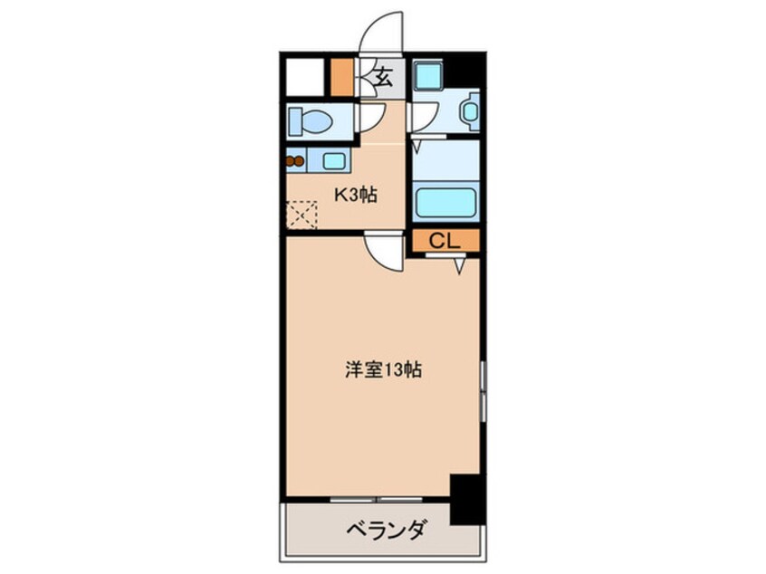間取図 フラット12