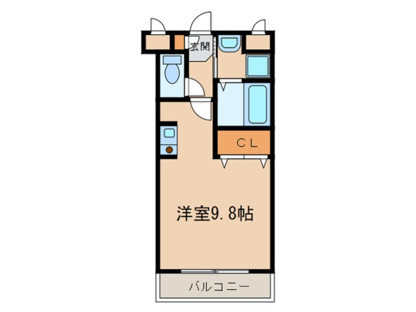 間取図 ヴィラ原山南館