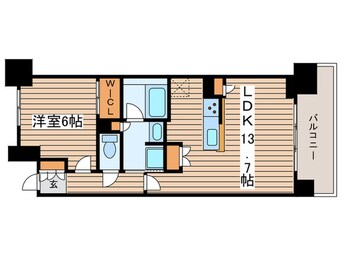 間取図 ﾊﾟｰｸﾎｰﾑｽﾞ丸の内ｻﾞﾚｼﾞﾃﾞﾝｽ(1003)