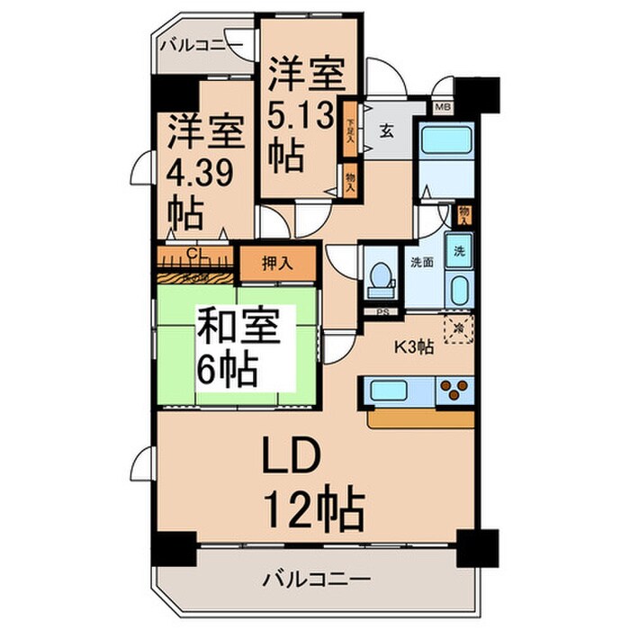 間取り図 ロジェ千種