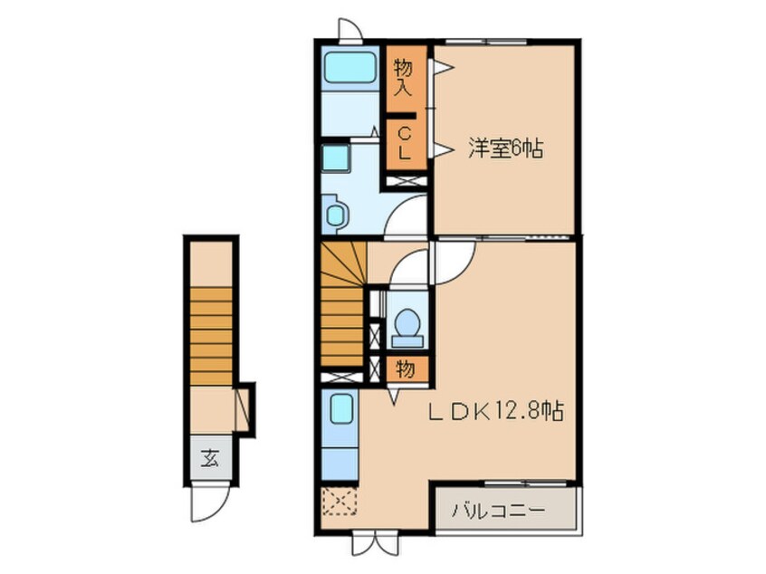 間取図 グランツ今伊勢