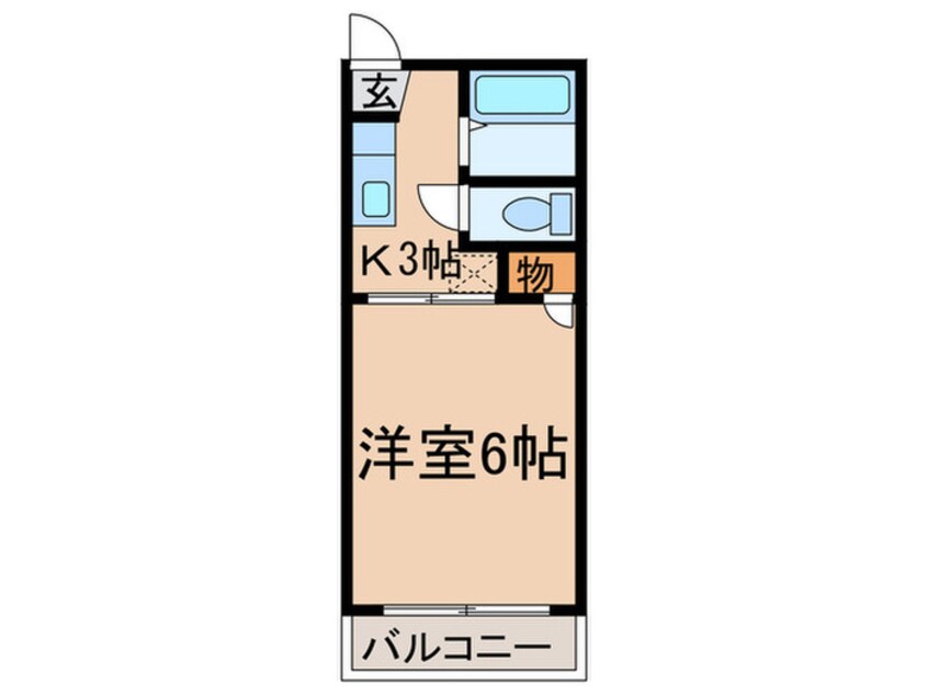 間取図 タウニー内田