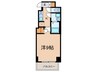 S-RESIDENCE東別院 1Kの間取り