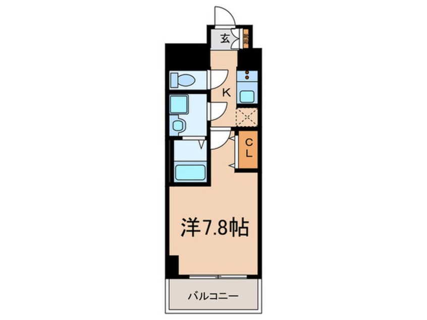 間取図 S-RESIDENCE東別院