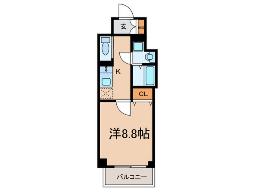 間取図 S-RESIDENCE東別院