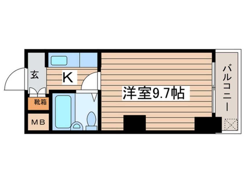 間取図 ネオハイツ錦（209）