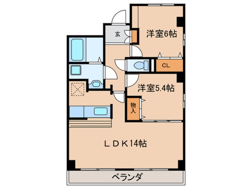 間取図 ガーデニングヒルズ神の倉Ⅱ