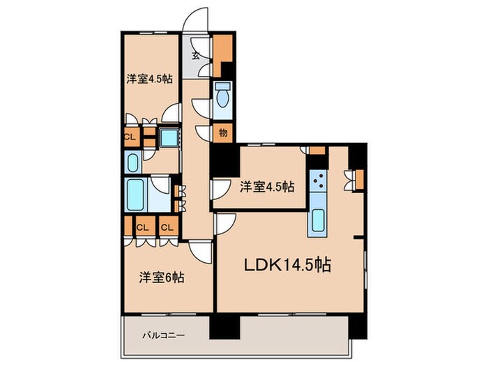 間取り図 ＧＲＡＮＰＡＳＥＯ丸の内