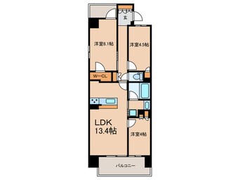 間取図 ＧＲＡＮＰＡＳＥＯ丸の内