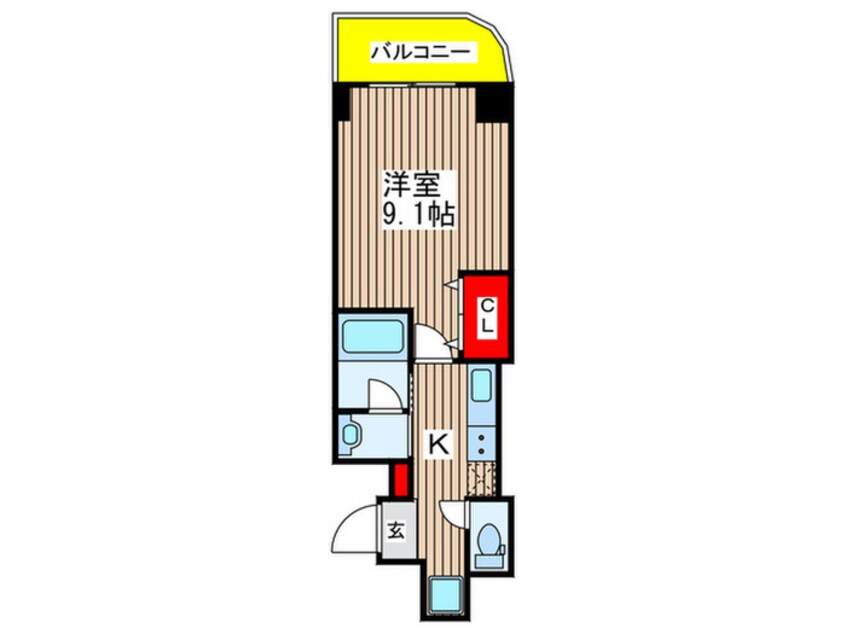 間取図 ラフォーレ金山