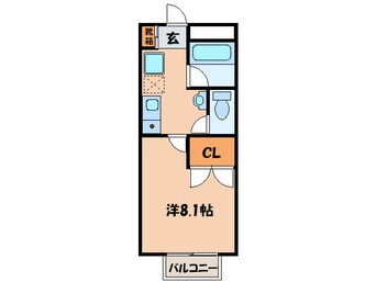 間取図 宇緒夢弐番館