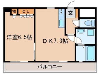 間取図 ハピネス本郷