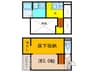 クラルテ８ 1Rの間取り