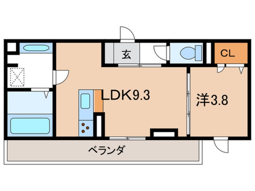 間取図 仮)GRAND　D-ROOM豊田久保