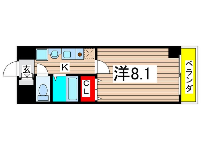 間取り図 ルラシオン阿由知通