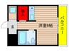 ハイツアサノＢ館 1Rの間取り