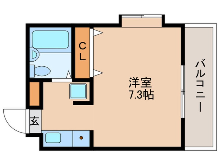 間取図 ジョイフル名城公園