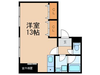 間取図 Ｃｈｅｚ　Ｓｏｉ観月