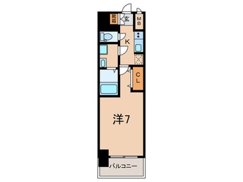 間取図 S-RESIDENCE茶屋ヶ坂