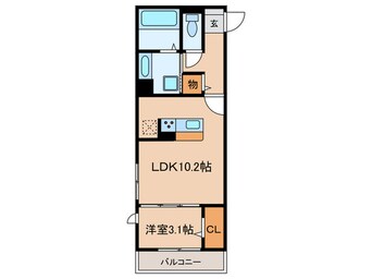 間取図 プルメリア
