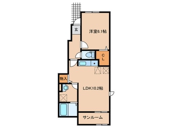 間取図 コルマール