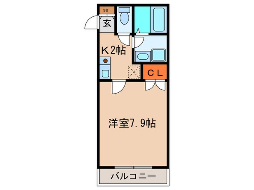 間取図 シェ　モア