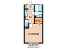 マノワ－ルＥ・Ｙ 1Kの間取り