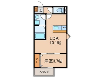 間取図 LECOCON津島Ⅴ
