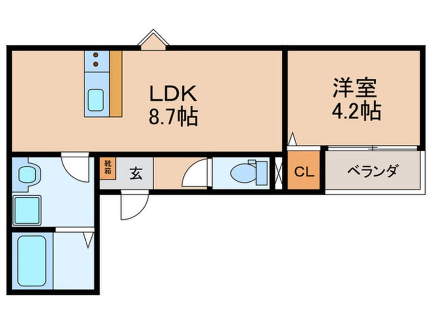 間取図 LECOCON津島Ⅴ