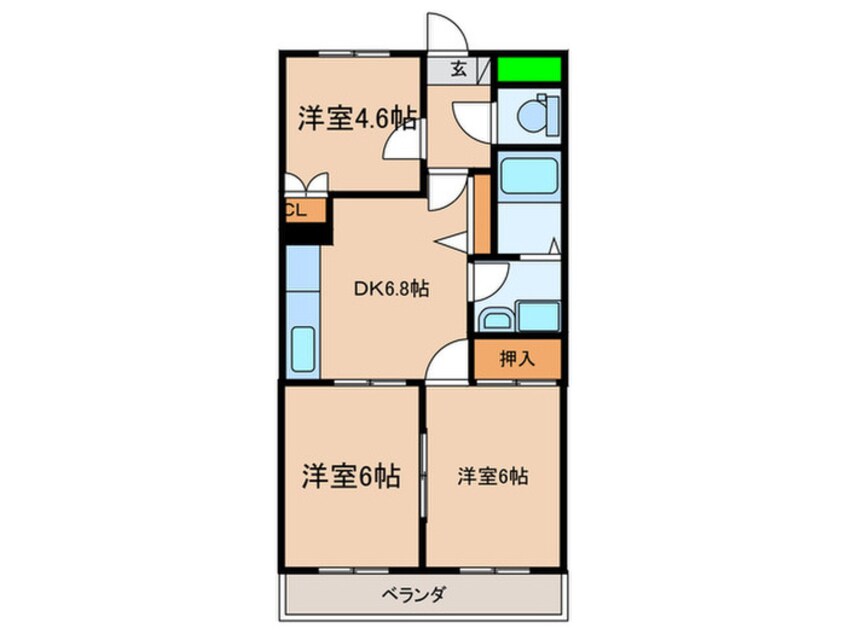 間取図 ガ－デンハウス