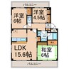 メゾンプチシャトー砂場 3LDKの間取り