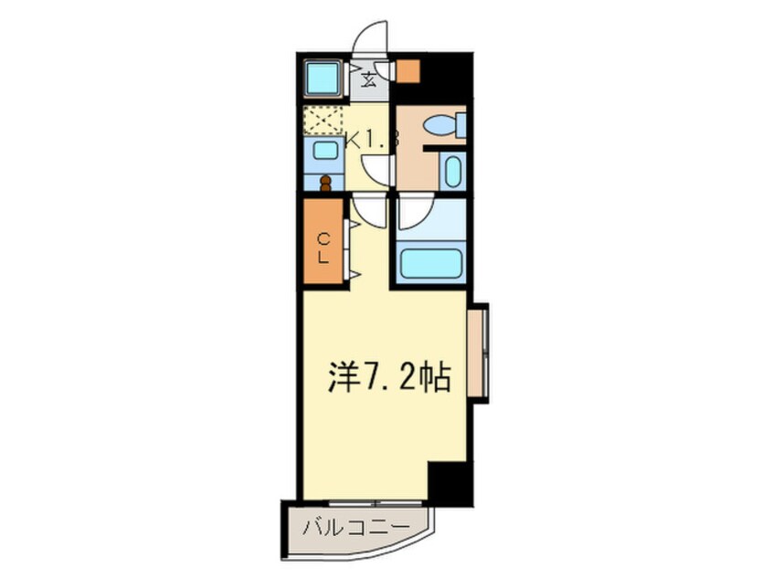 間取図 カレント新栄