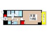 カレント新栄 1Kの間取り