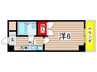 大仁マンション ２ 1Kの間取り