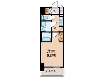 間取図 S-RESIDENCE鶴舞駅前